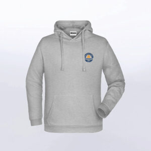 Hoodie mit beidseitigem Logodruck