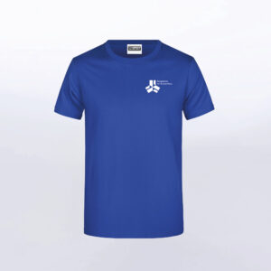 T-Shirt mit kleinem, einfarbigem Logodruck